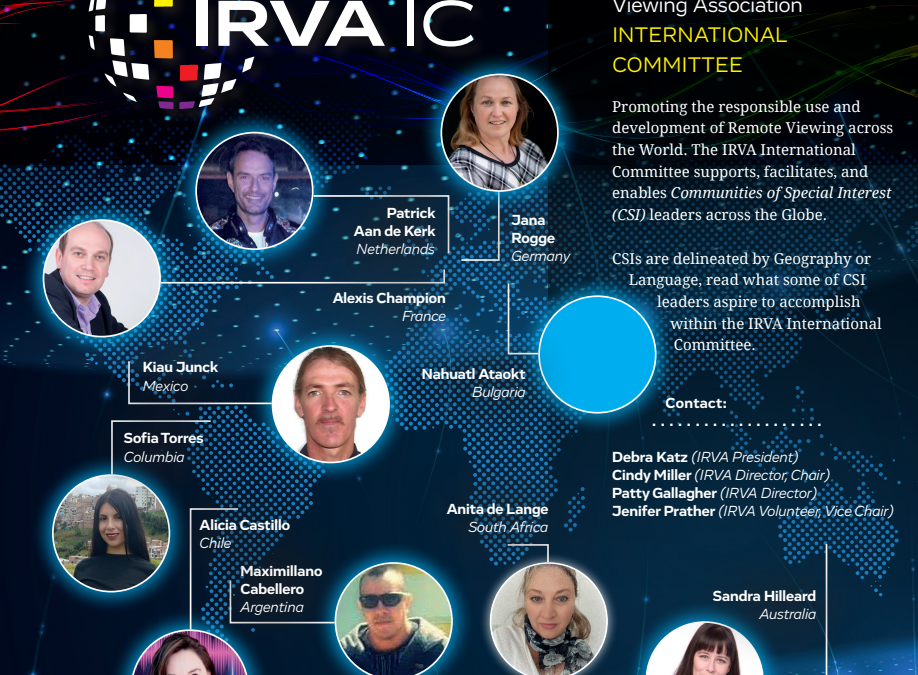 Международно признание за Блогът на Nahuatl – Ставаме част от Международният Комитет на IRVA – International Remote Viewing Association